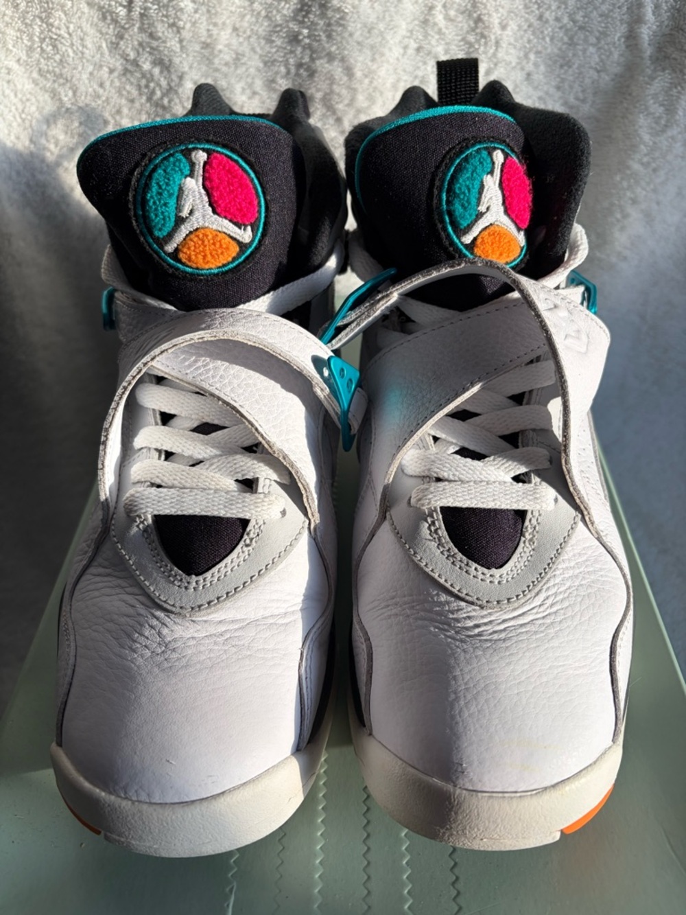 Air Jordan 8 Retro “South Beach” (GS) – Size 7Y / Women’s 8.5 – Excellent Used